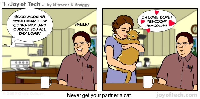 The object of her affection.