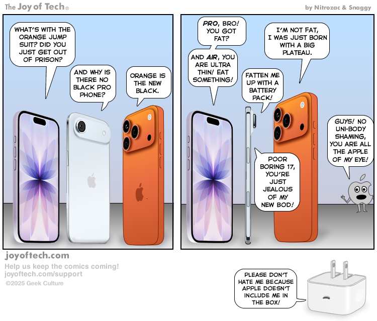 Apple's iPhone 17 lineup.